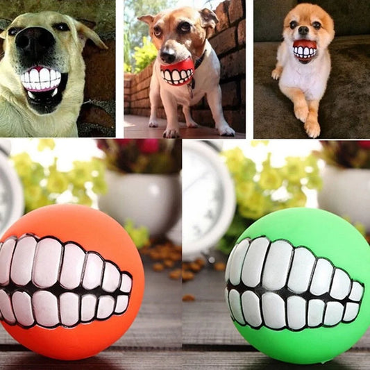 Pet Ball Teeth Silicon Chew Toys
